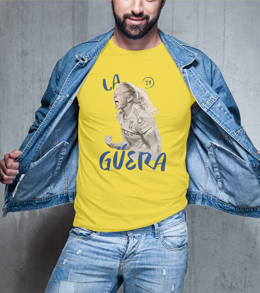 La Güera 31 Tigres Soccer T-Shirt