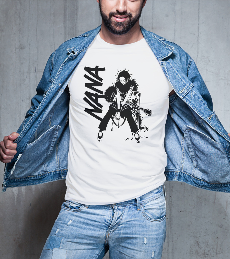 Nana Osaki With Electric Guitar T-Shirt