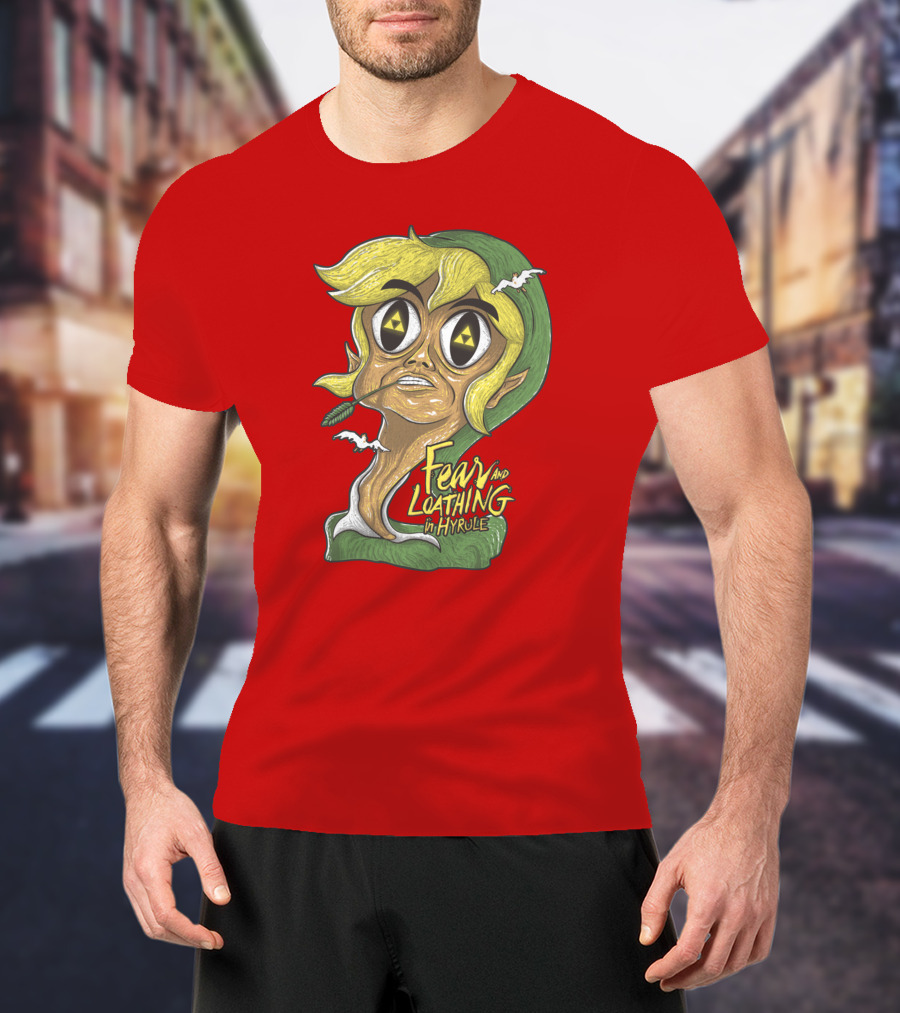 Fear And Loathing In Hyrule Psychedelic Adventure Tribute To Iconic Gaming Legend T-Shirt