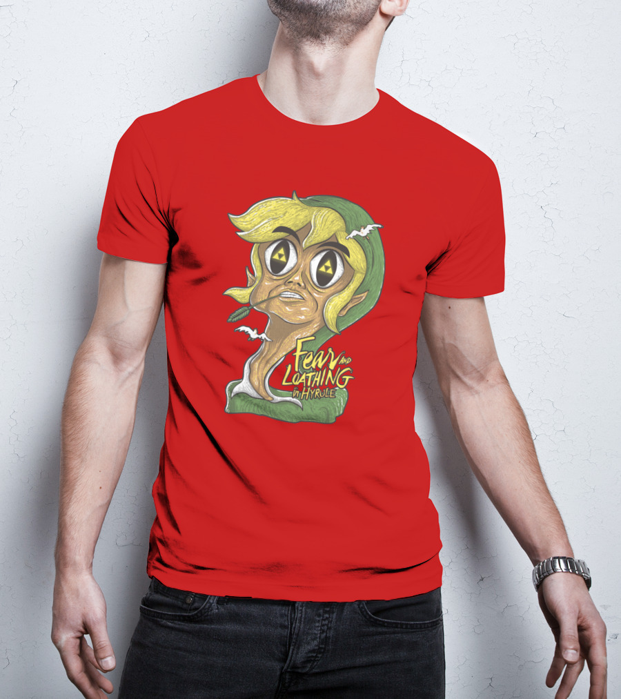 Fear And Loathing In Hyrule Psychedelic Adventure Tribute To Iconic Gaming Legend T-Shirt