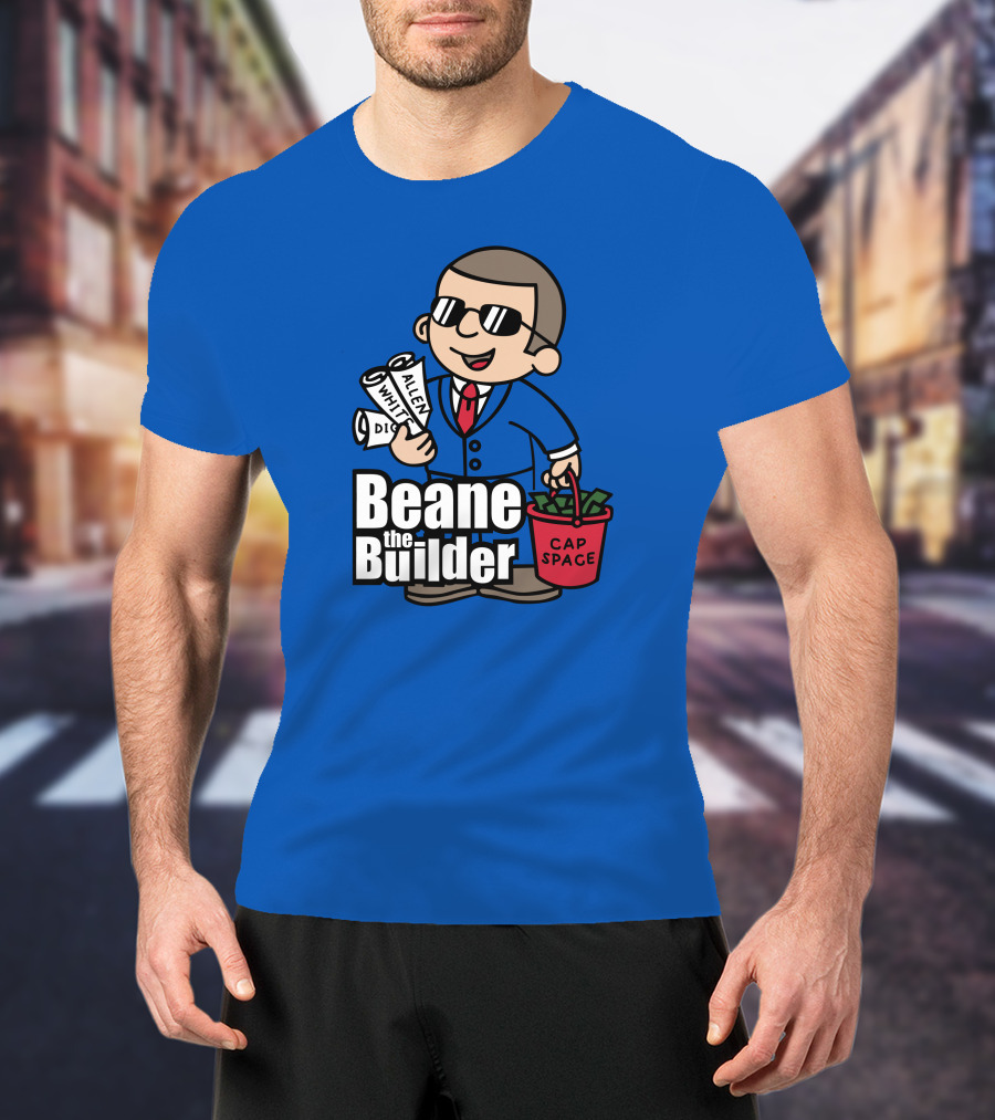Beane The Builder Cap Space Allen White 26Shirts Store T-Shirt