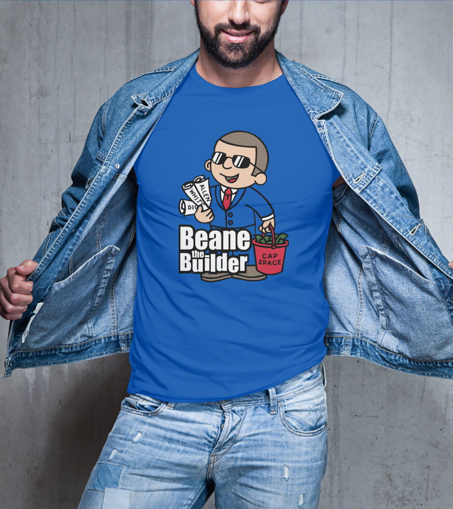 Beane The Builder Cap Space Allen White 26Shirts Store T-Shirt