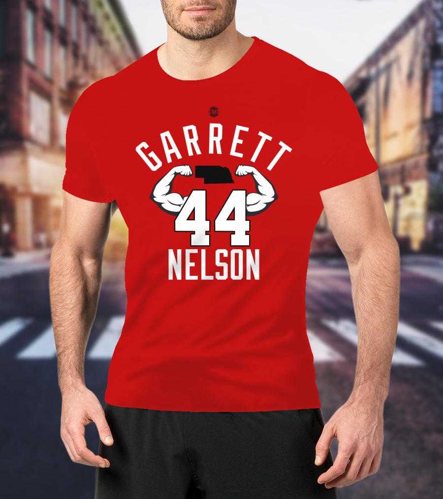 Garrett Nelson 44 Nebraska Strong T-Shirt