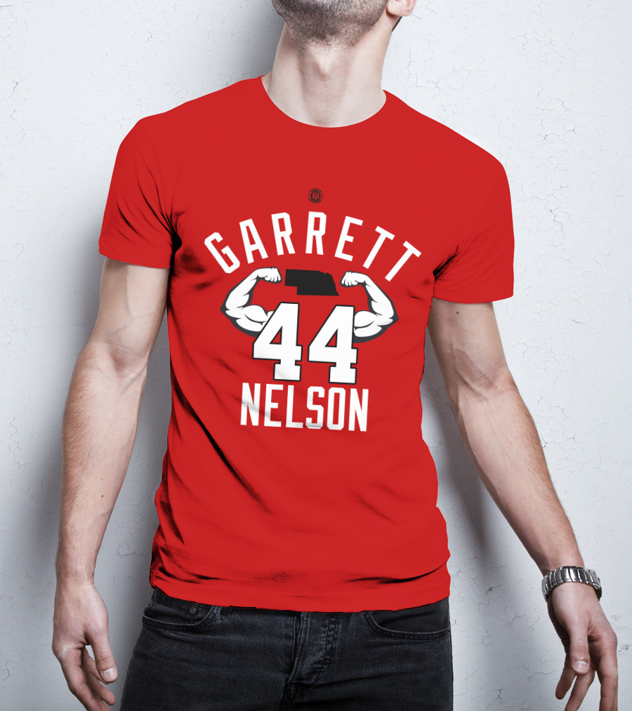 Garrett Nelson 44 Nebraska Strong T-Shirt