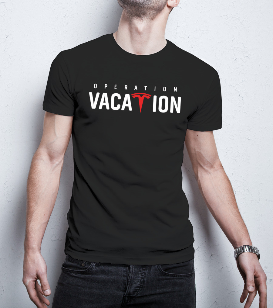 Operation Vacation Tesla T-Shirt