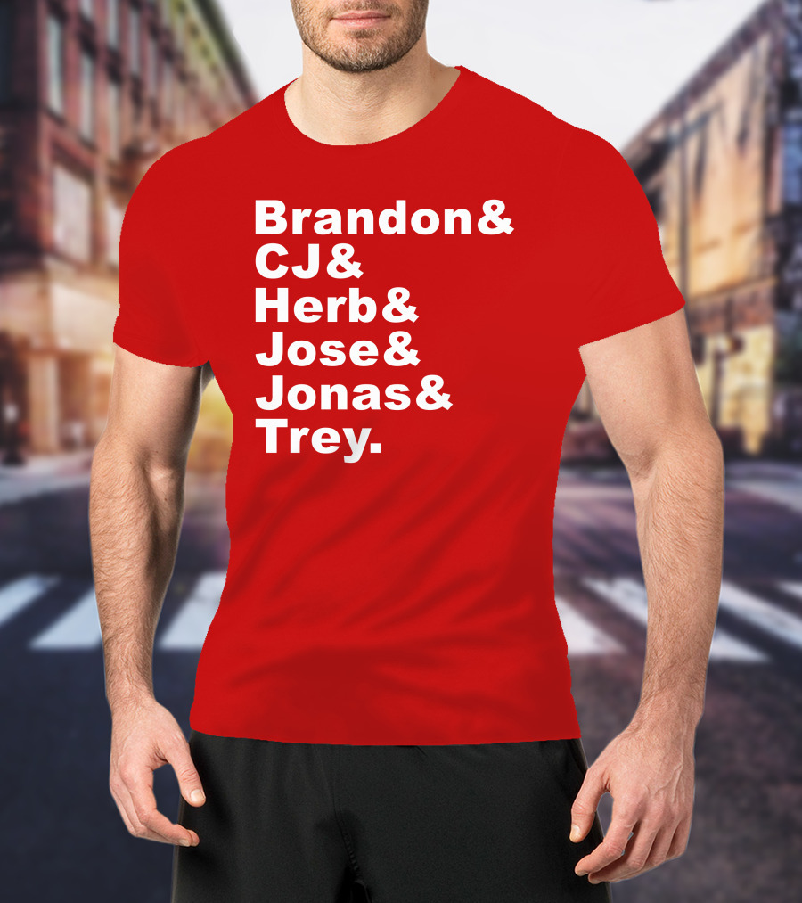 Brandon CJ Herb Jose Jonas Trey New Orleans Pelicans Fan T-Shirt