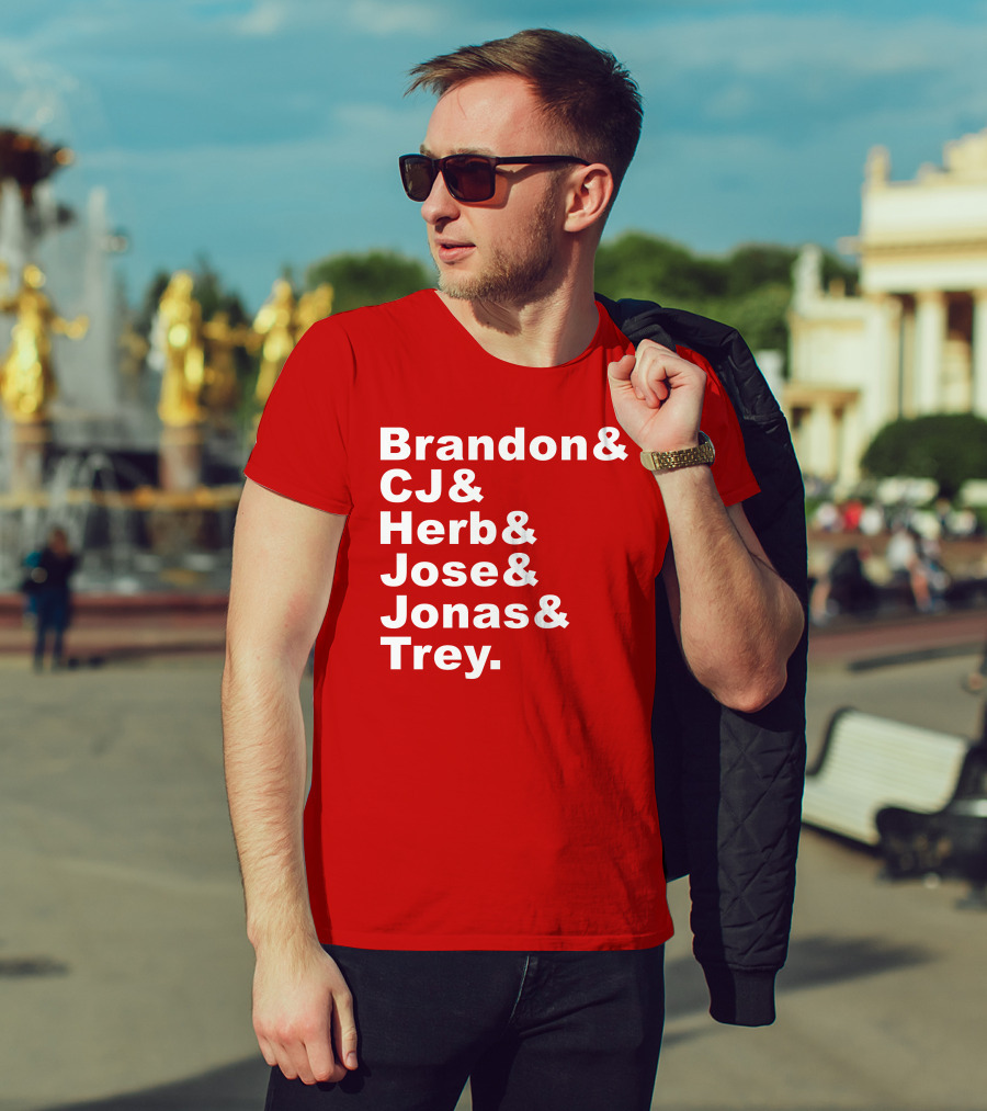 Brandon CJ Herb Jose Jonas Trey New Orleans Pelicans Fan T-Shirt