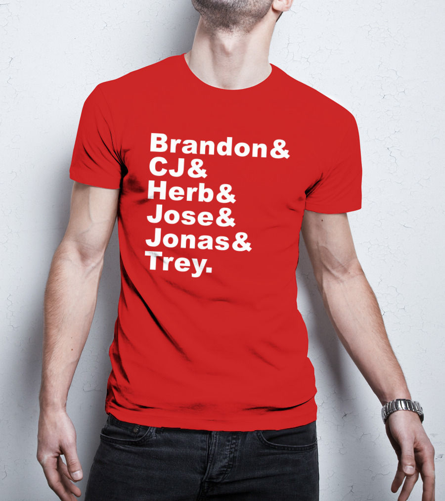 Brandon CJ Herb Jose Jonas Trey New Orleans Pelicans Fan T-Shirt