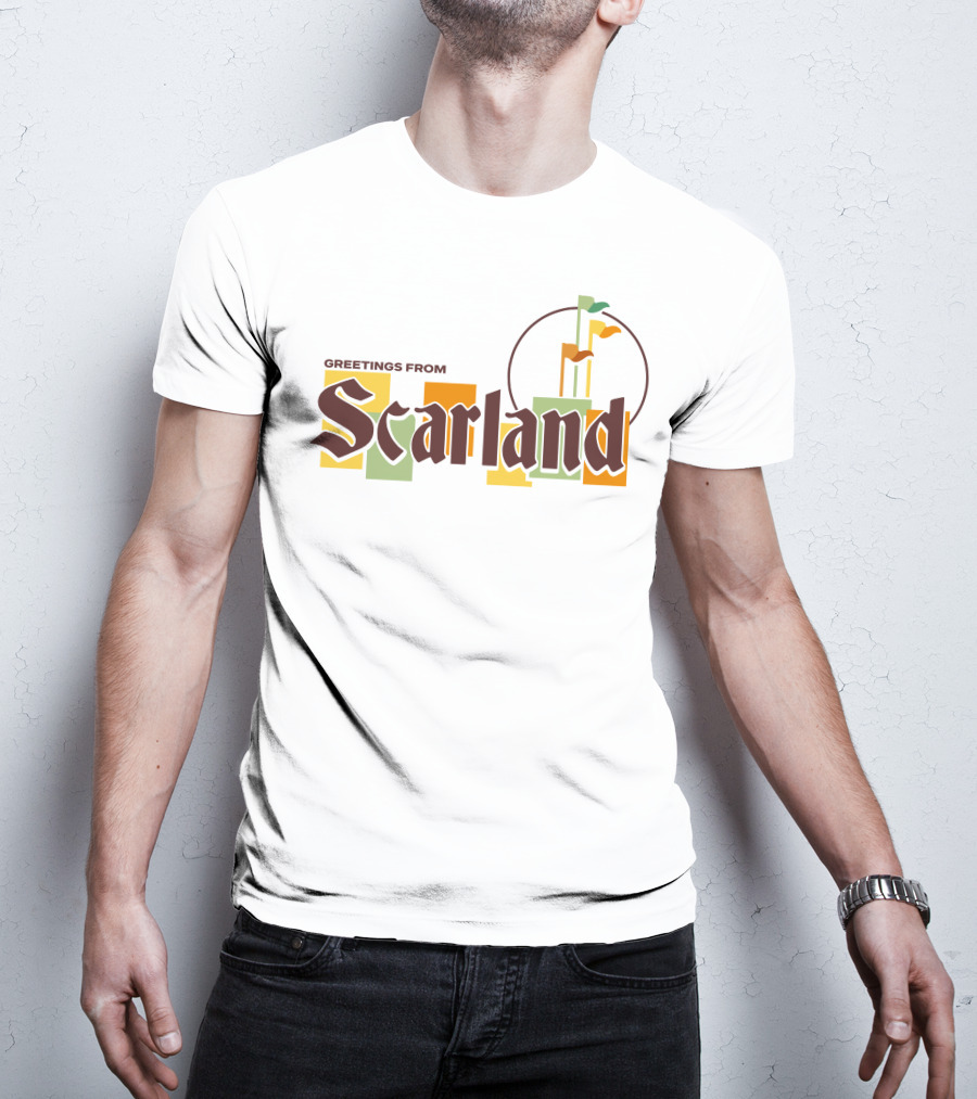 Greetings From Scarland Goodtimeswithscar Merch Flags T-Shirt
