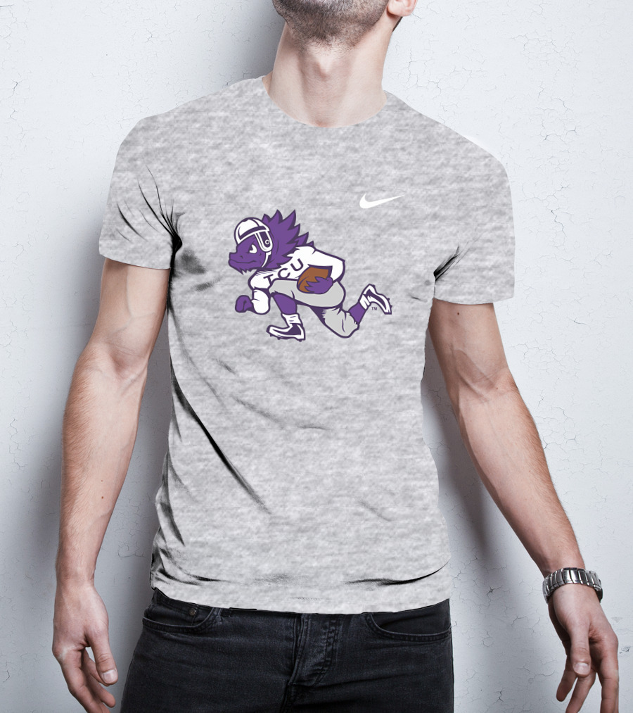 TCU Horned Frog Football Player T-Shirt