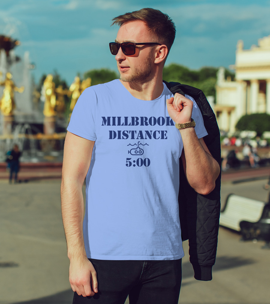 MILLBROOK DISTANCE 5:00 Submarine T-Shirt