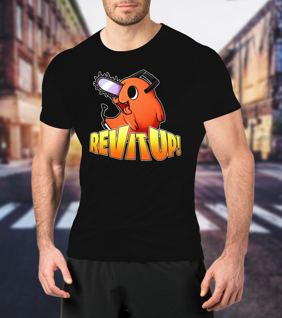 Rev It Up Chainsaw Creature T-Shirt