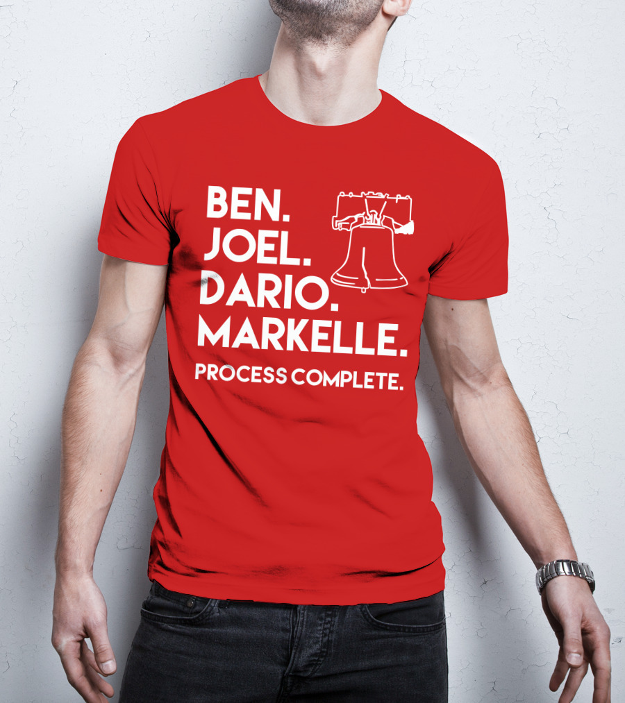 Ben Joel Dario Markelle Process Complete With Liberty Bell T-Shirt