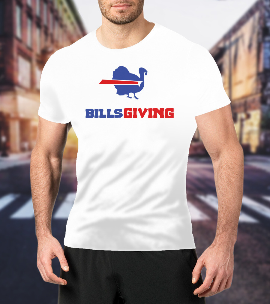 Billsgiving Buffalo Football Turkey T-Shirt