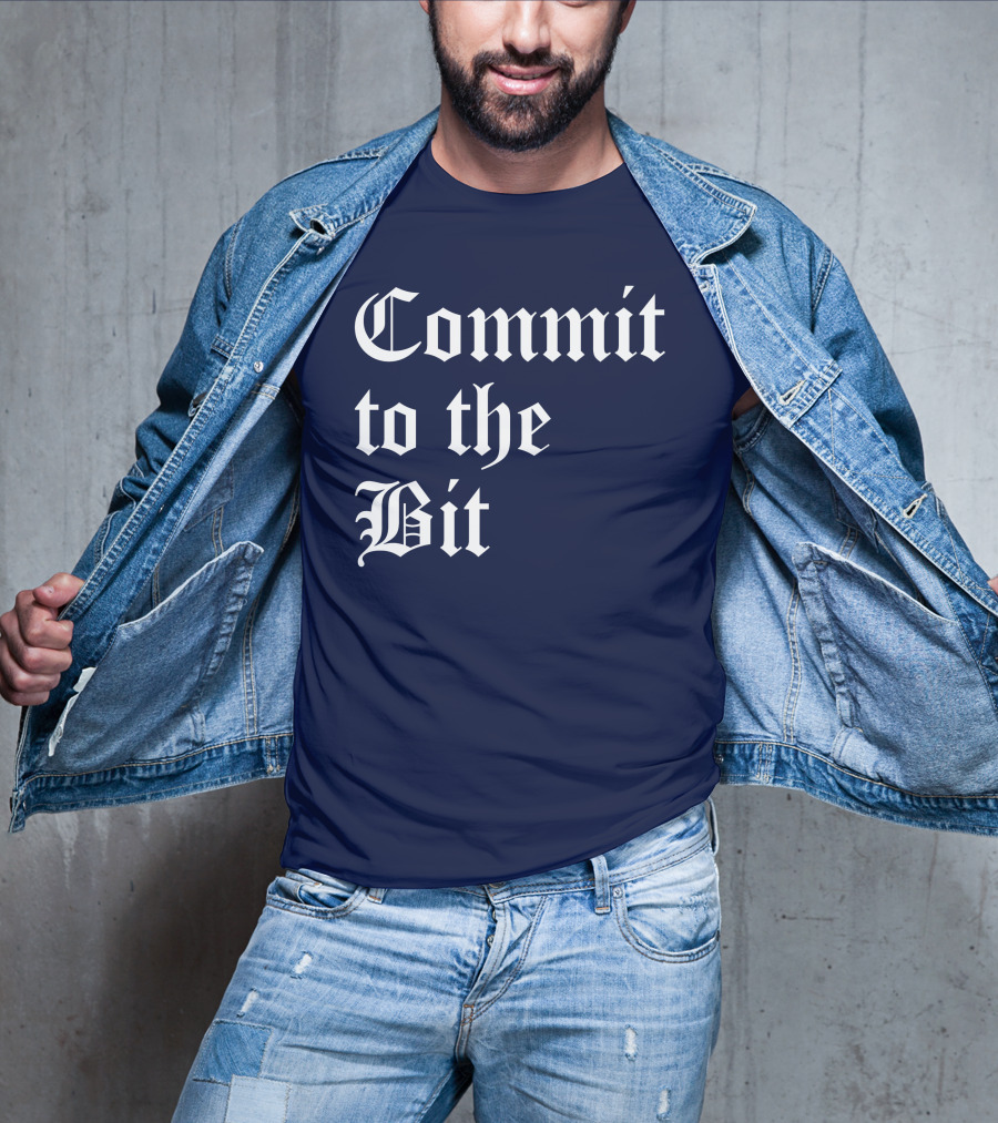 Commit To The Bit Gothic T-Shirt