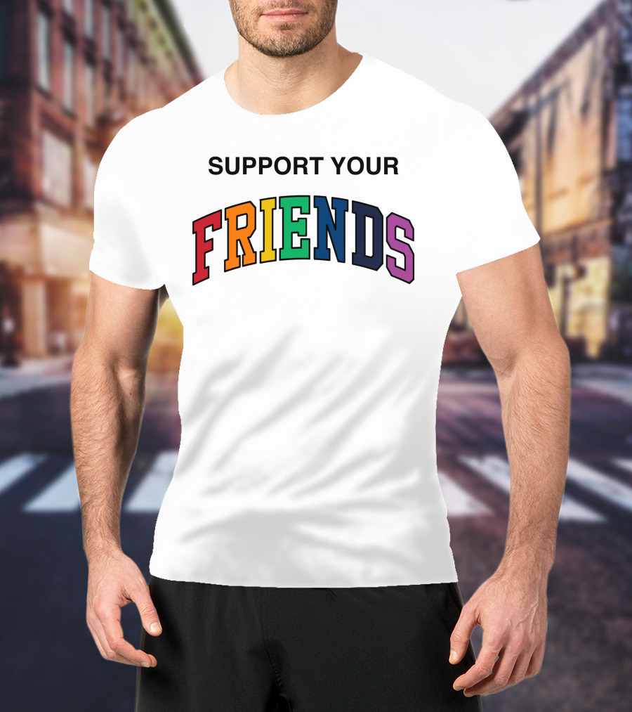 Kids Of Immigrants Store Support Your Friends T-Shirt
