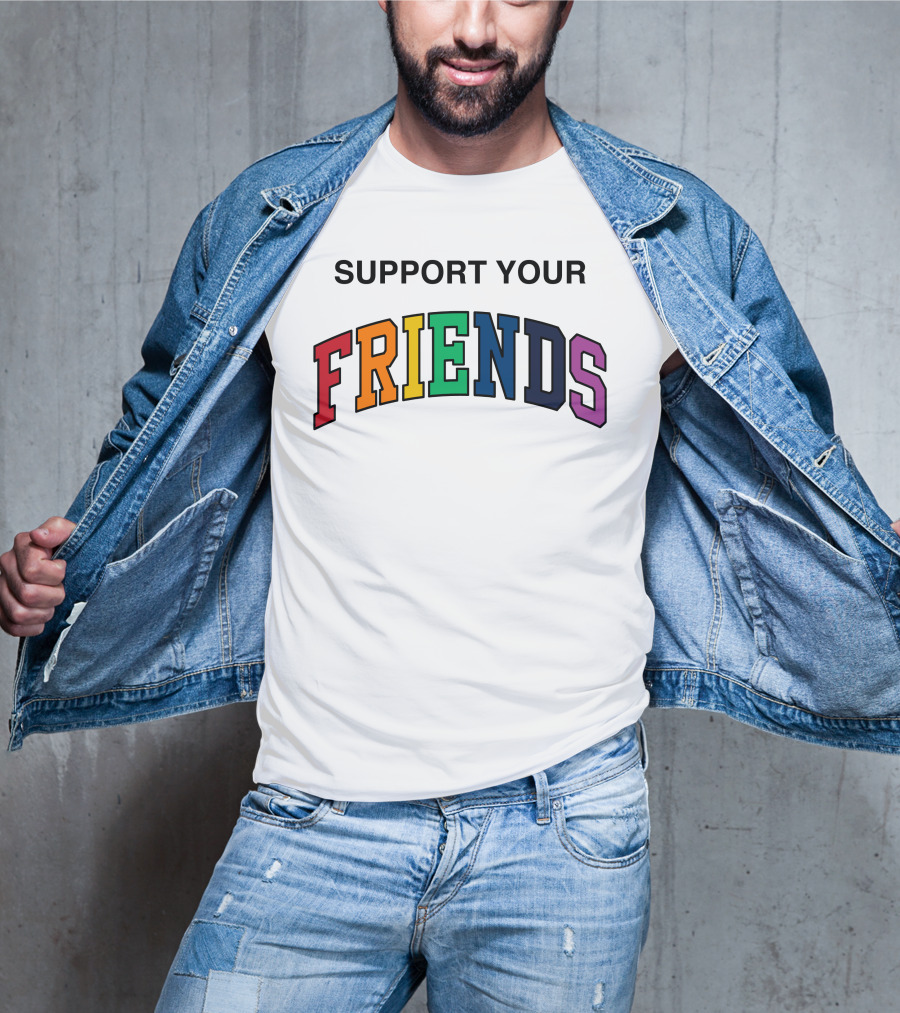 Kids Of Immigrants Store Support Your Friends T-Shirt