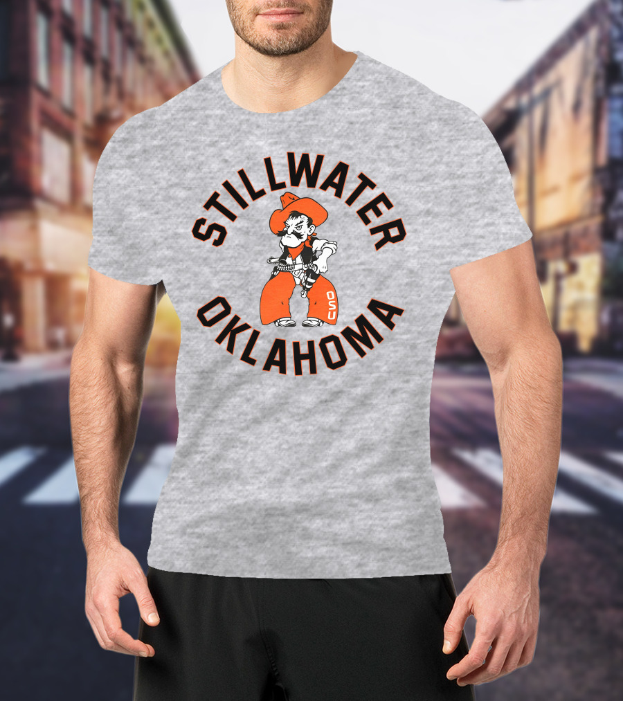 Charlie Hustle Merch Stillwater Oklahoma OSU Cowboy T-Shirt