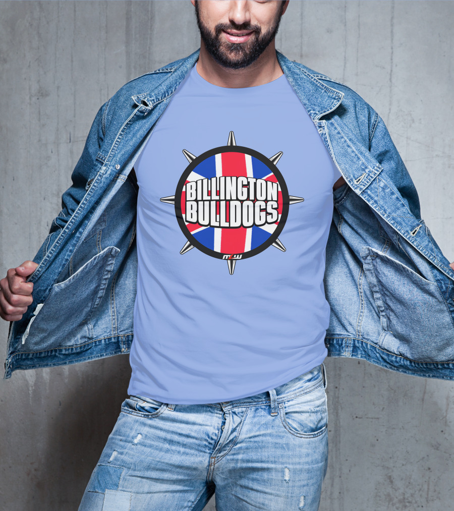 Billington Bulldogs Union Jack Spiked Emblem T-Shirt