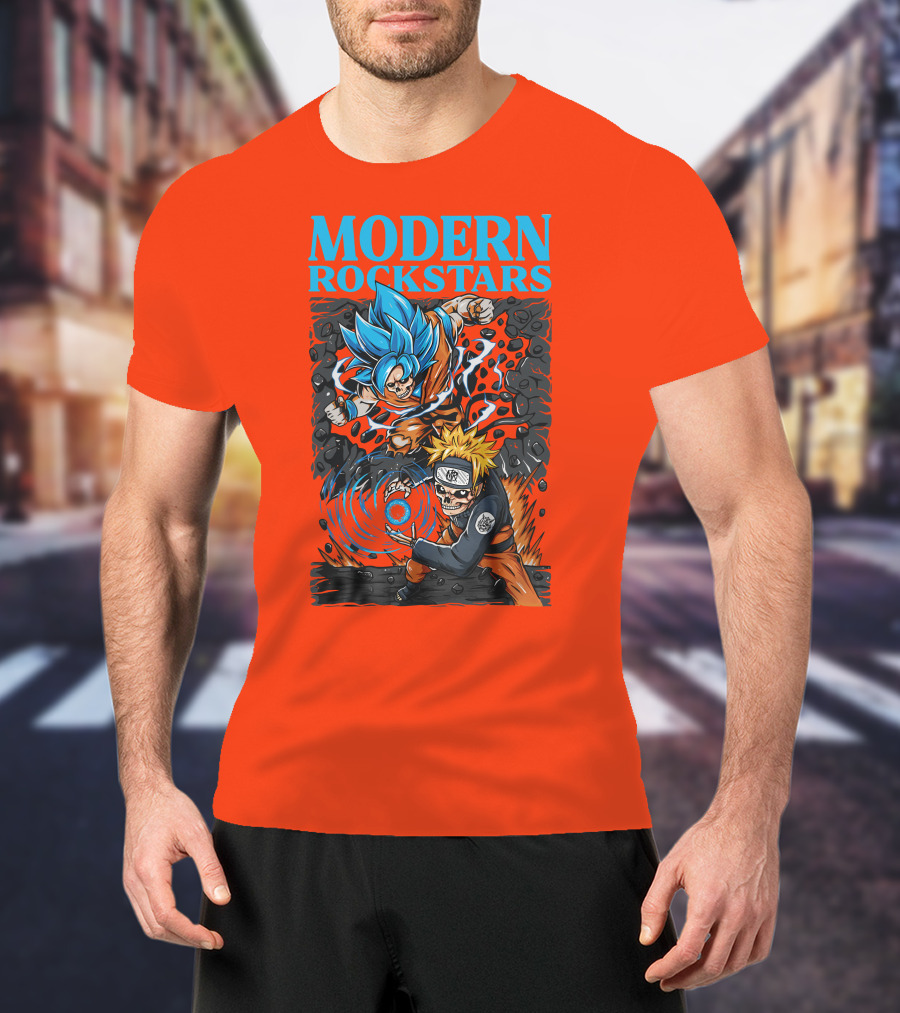 MODERN ROCKSTARS Anime Rockstars T-Shirt