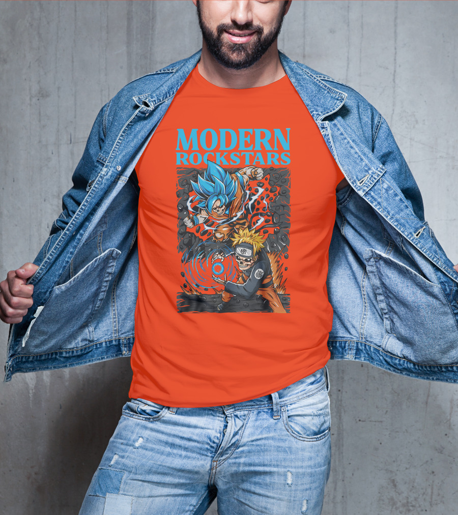 MODERN ROCKSTARS Anime Rockstars T-Shirt
