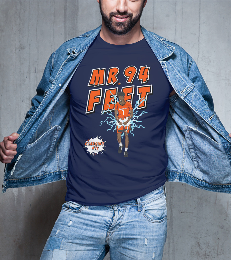 Illinois MR. 94 FEET Charging Up T-Shirt