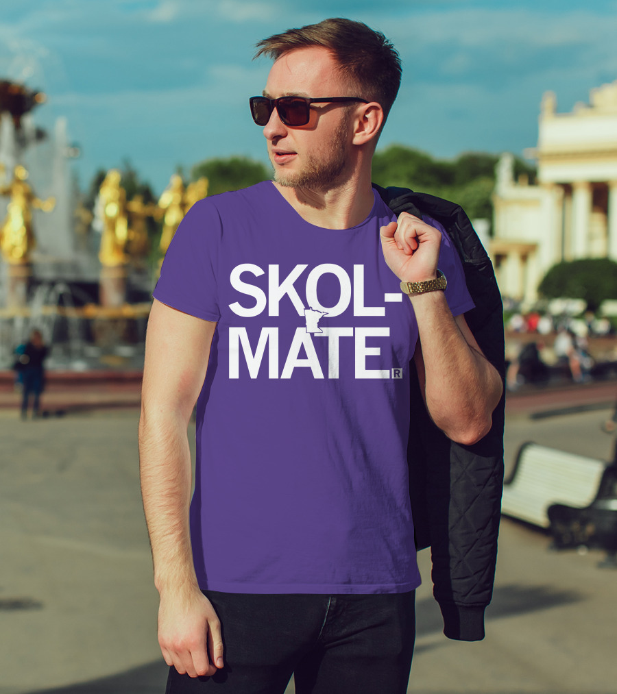 SKOL MATE Minnesota Vikings Fan T-Shirt