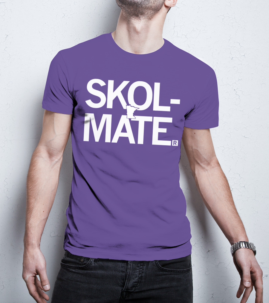 SKOL MATE Minnesota Vikings Fan T-Shirt
