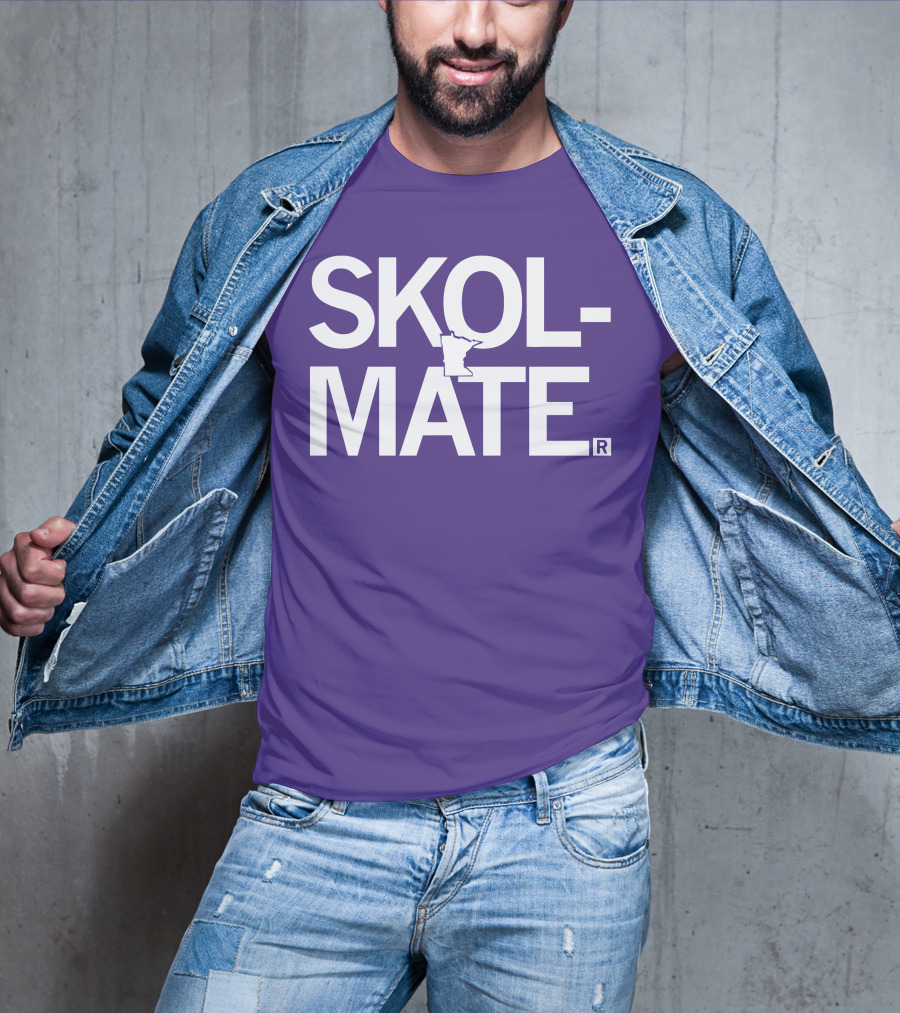 SKOL MATE Minnesota Vikings Fan T-Shirt