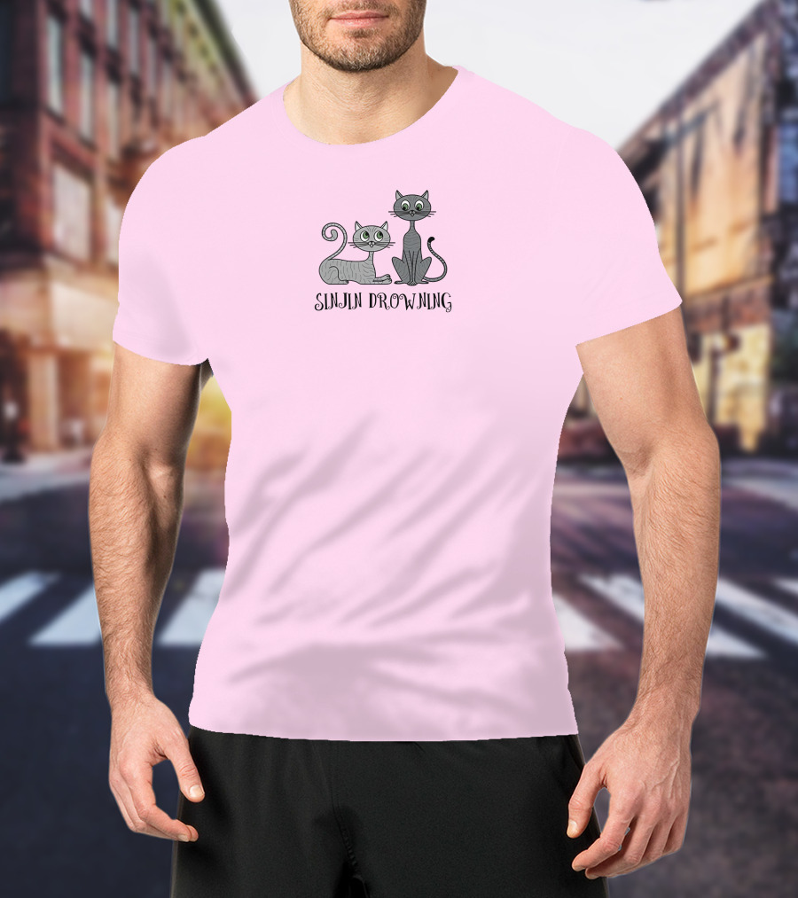 Sinjin Drowning Cats Beck And Jade T-Shirt