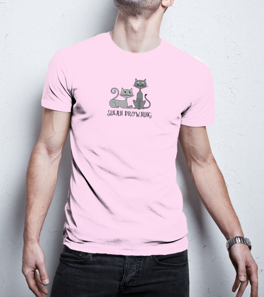 Sinjin Drowning Cats Beck And Jade T-Shirt