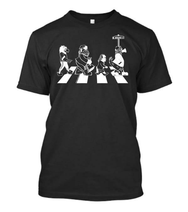 Philly Sports Teams Iconic Broad Street Walk Quartet T-Shirt