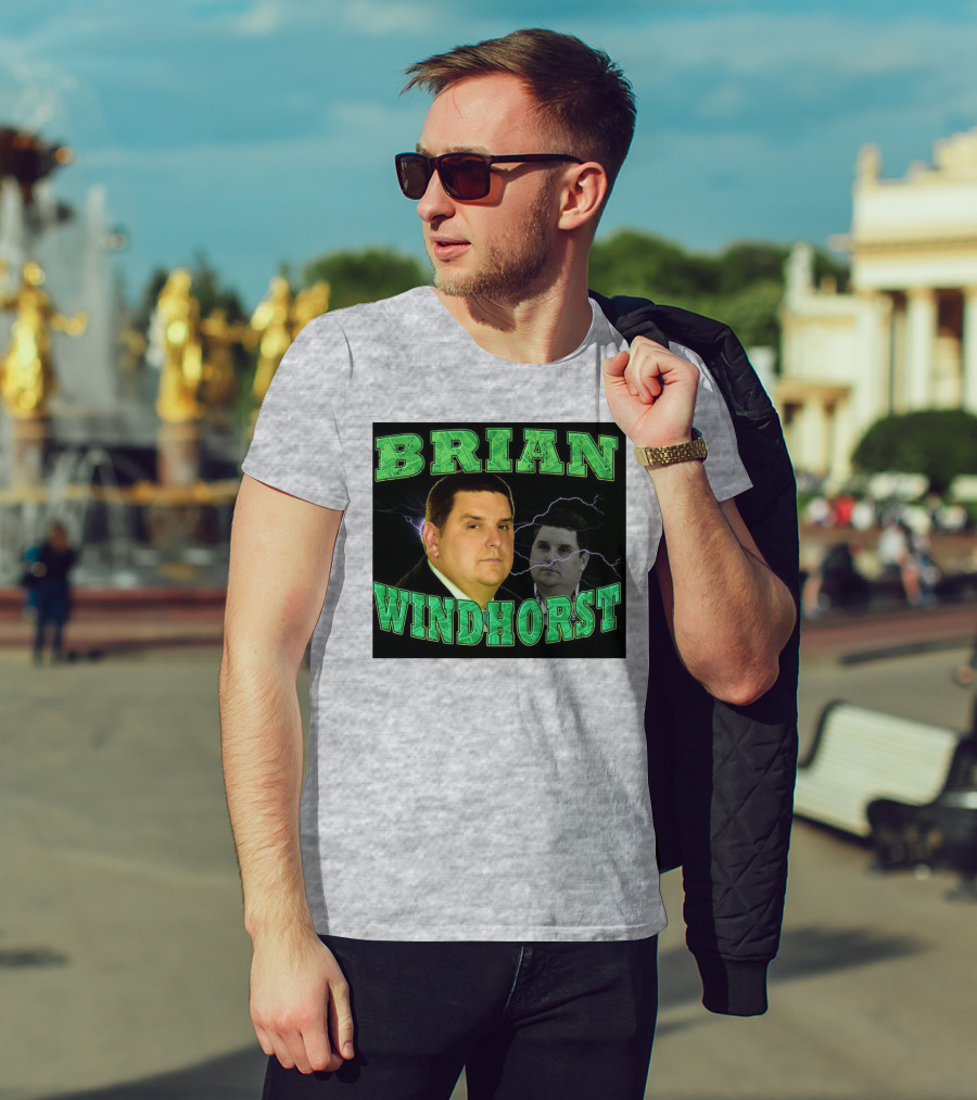 Debrajoruppp Brian Windhorst Lightning Faces T-Shirt