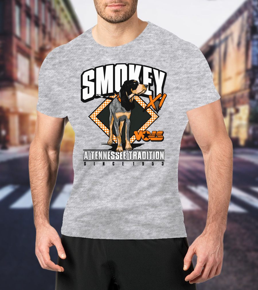 Smokey XI Vols A Tennessee Tradition Since 1953 T-Shirt