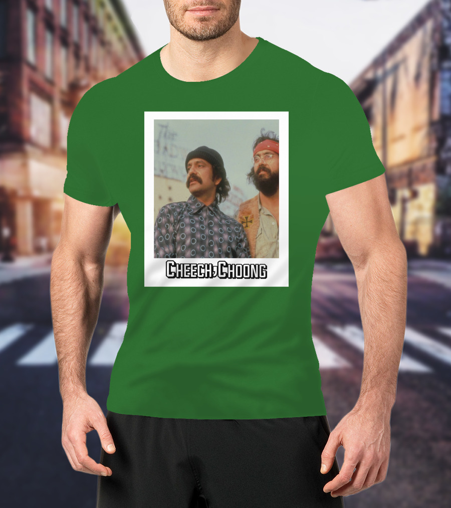 Cheech And Chong Retro Movie Duo Mikey Banker T-Shirt