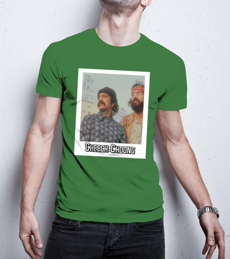 Cheech And Chong Retro Movie Duo Mikey Banker T-Shirt
