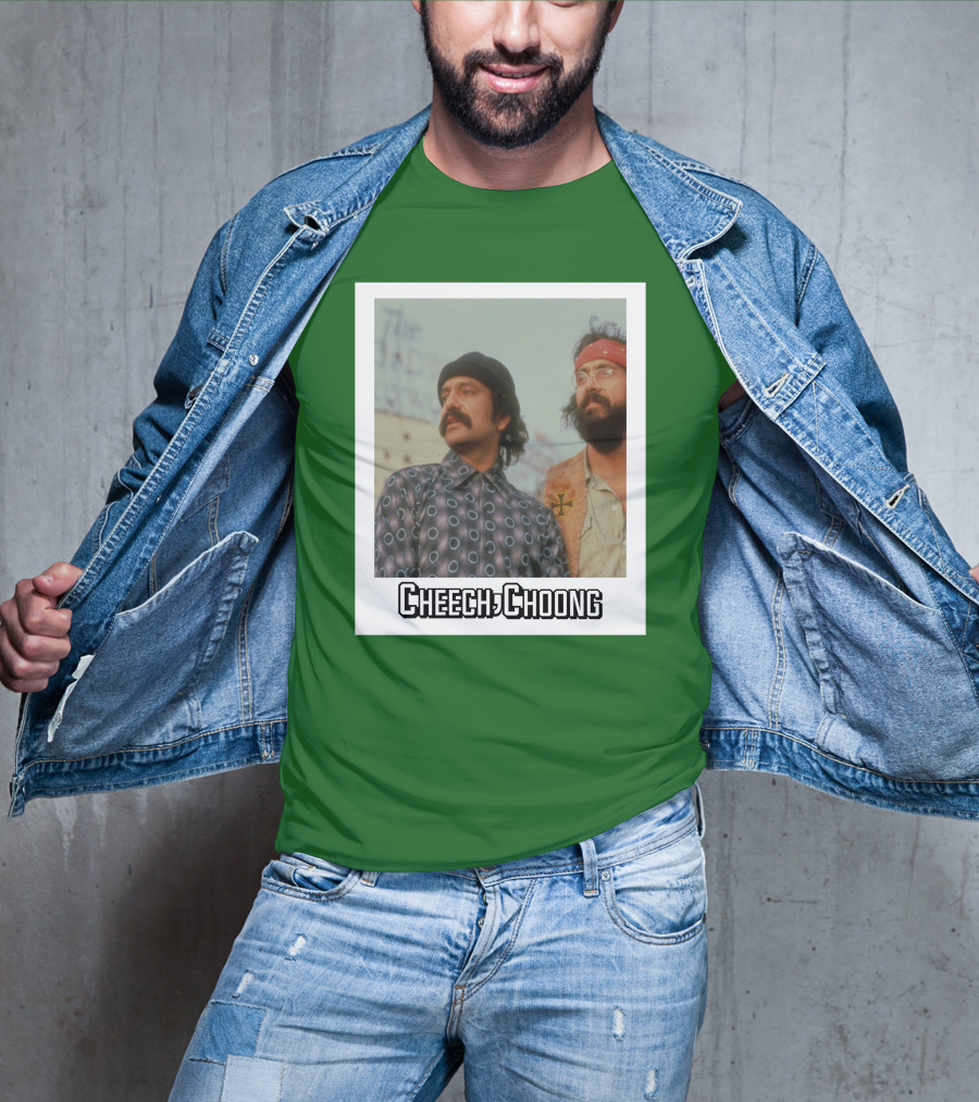 Cheech And Chong Retro Movie Duo Mikey Banker T-Shirt