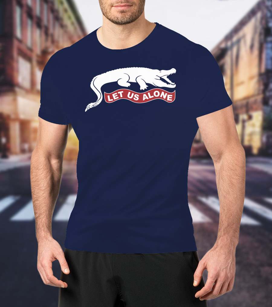 Crocodile Let Us Alone T-Shirt