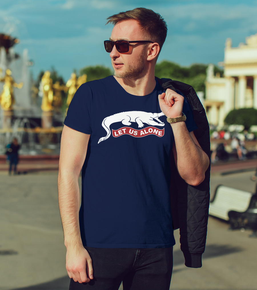 Crocodile Let Us Alone T-Shirt
