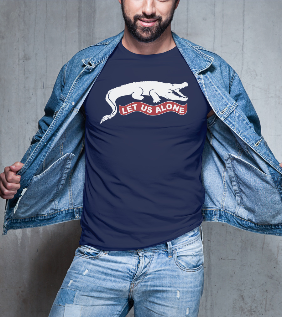 Crocodile Let Us Alone T-Shirt