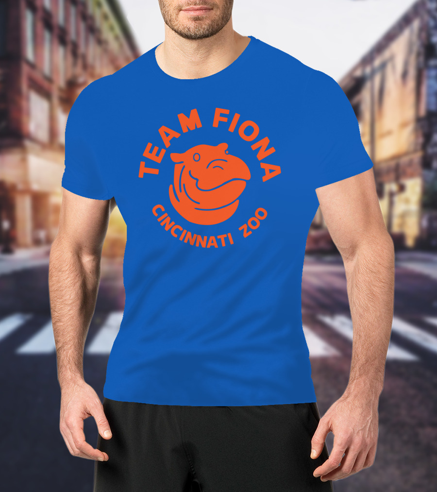 Team Fiona Cincinnati Zoo Hippo T-Shirt
