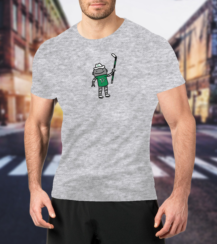 Dallas Stars 21 Otter Hockey Character Green Jersey T-Shirt