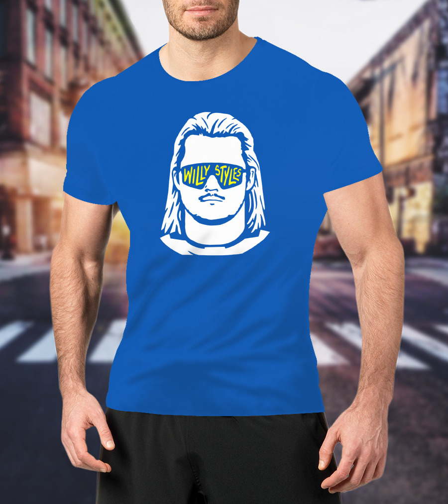 Futuremrsmarner Willy Styles Retro Sunglasses T-Shirt