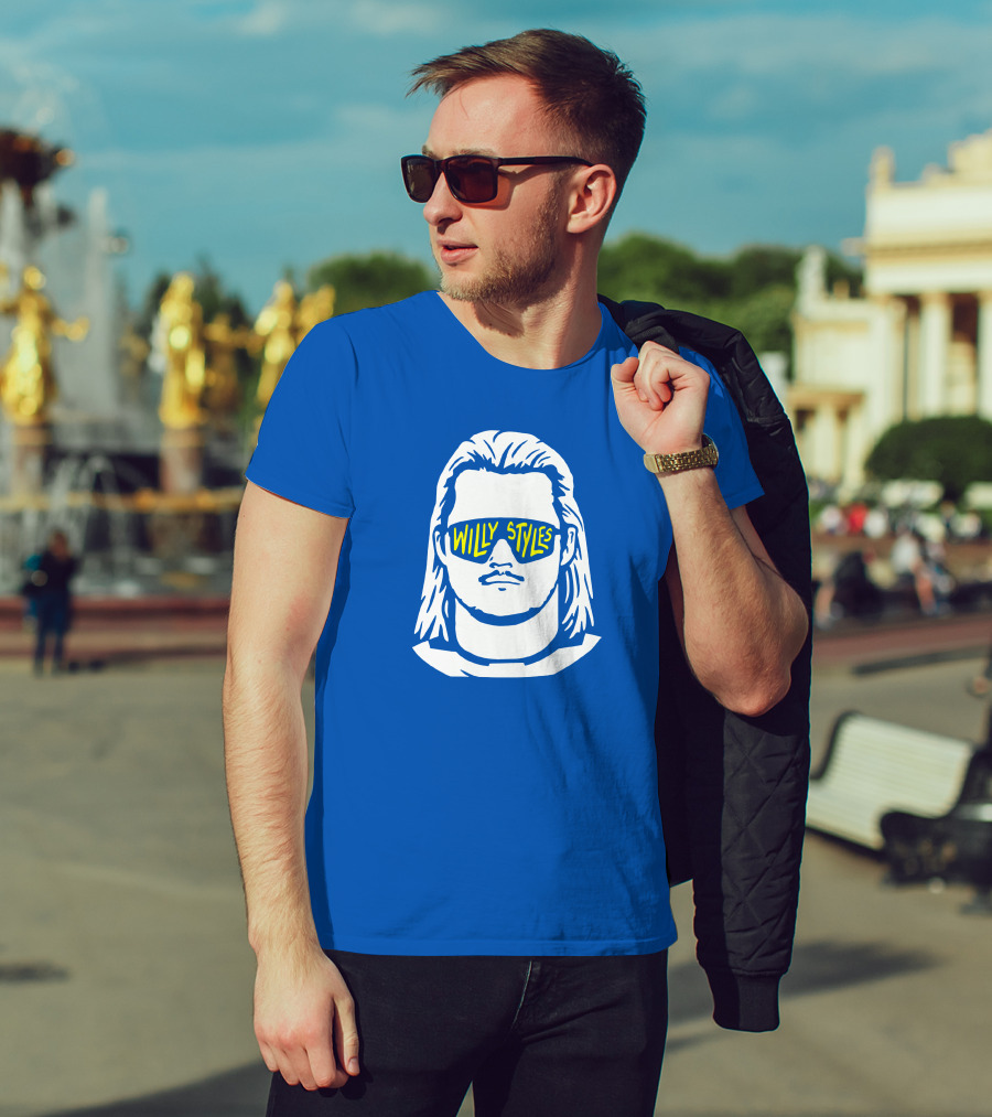 Futuremrsmarner Willy Styles Retro Sunglasses T-Shirt