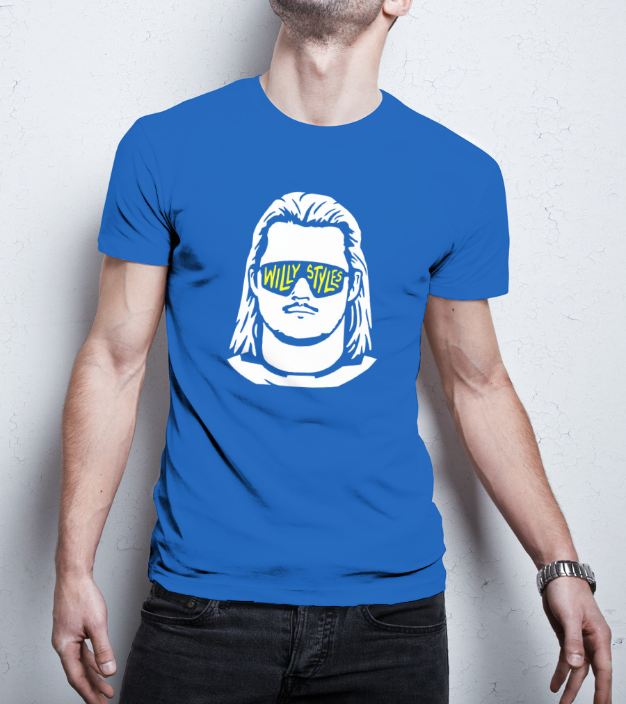Futuremrsmarner Willy Styles Retro Sunglasses T-Shirt