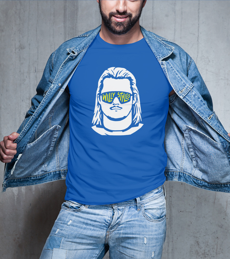 Futuremrsmarner Willy Styles Retro Sunglasses T-Shirt