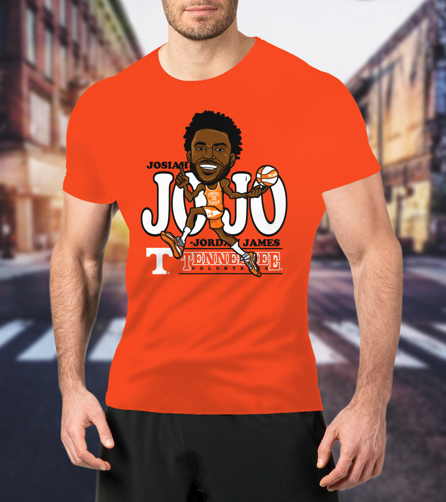 Josiah Jordan James JoJo Tennessee Volunteers Basketball T-Shirt