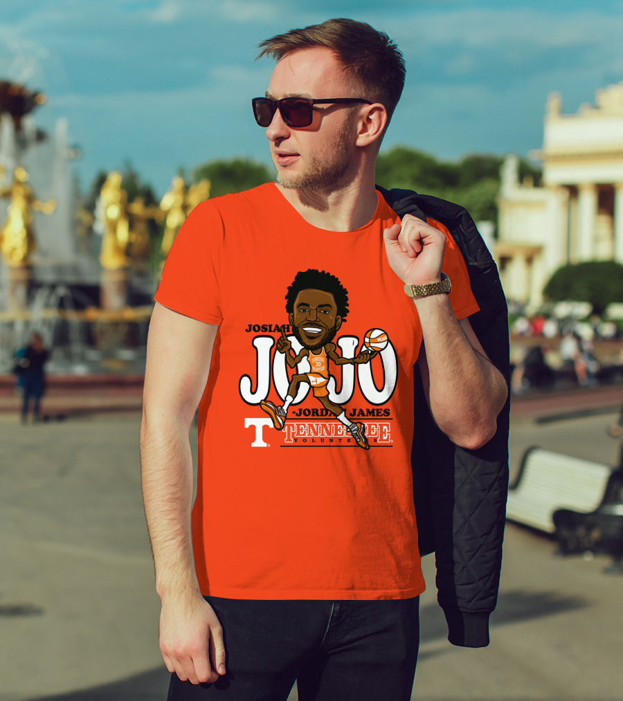 Josiah Jordan James JoJo Tennessee Volunteers Basketball T-Shirt
