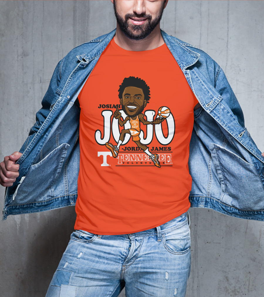 Josiah Jordan James JoJo Tennessee Volunteers Basketball T-Shirt