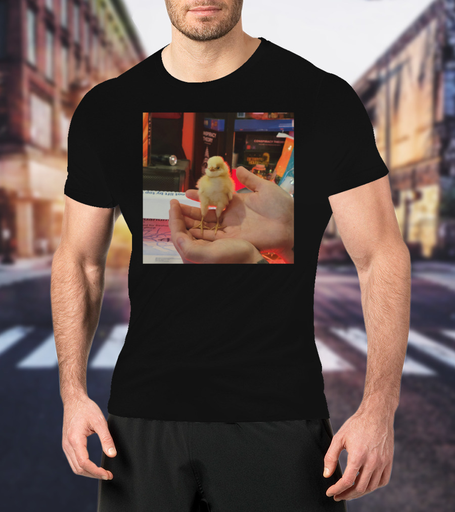 Lukewearechange Tallboi Conspiracy Theory Chick T-Shirt